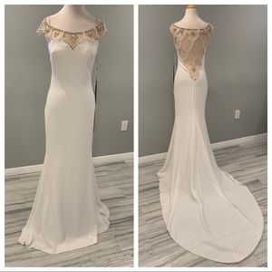 Tarik ediz 50057 cream size 6